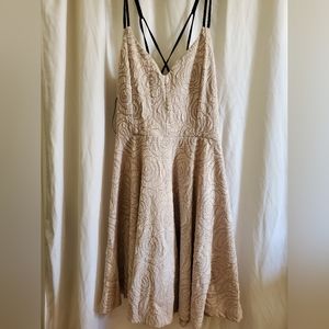 Floral printed mini dress